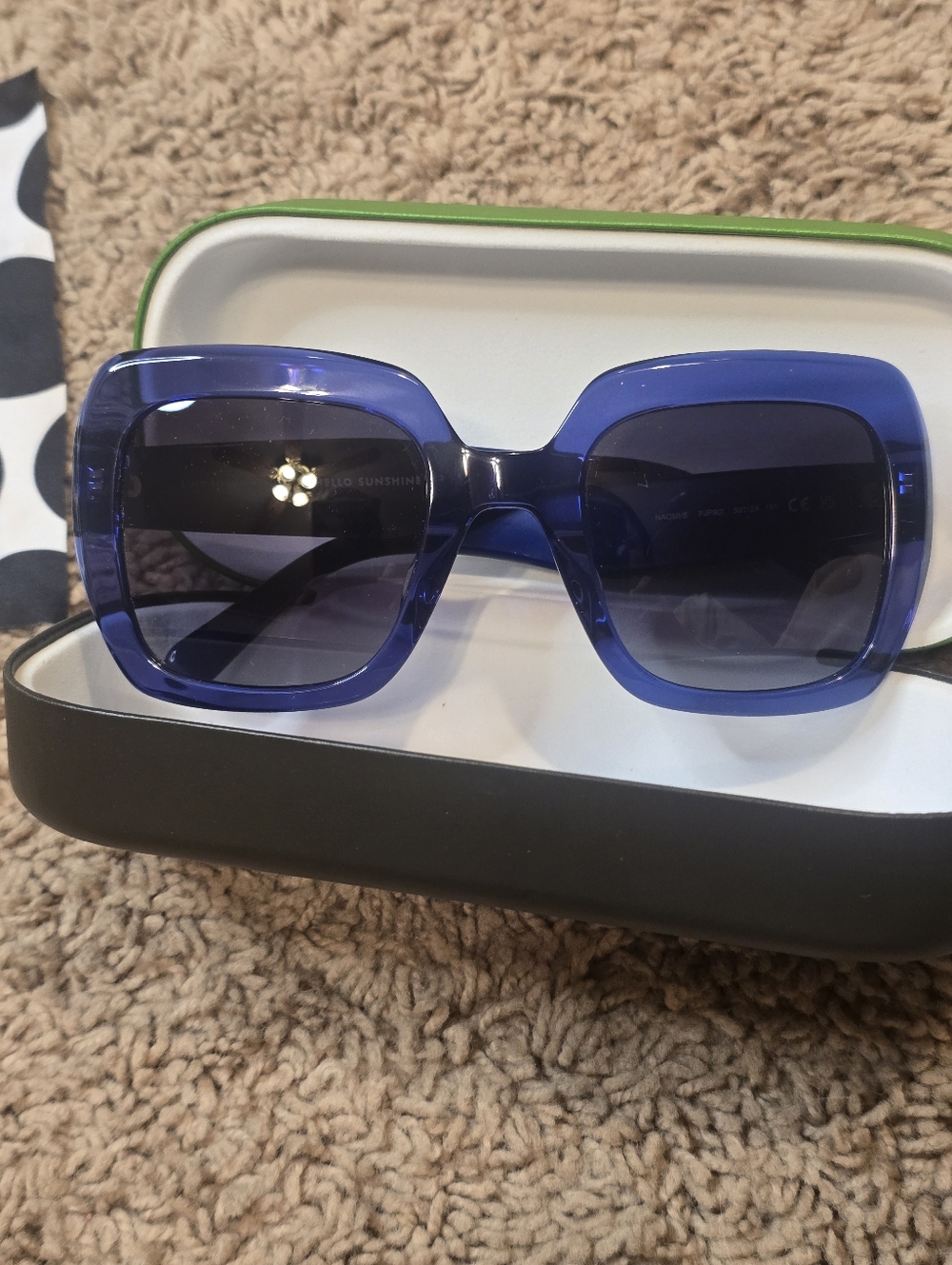 Kate Spade Naomi/S Sunglasses in Blue. PJP9O - Picture 3 of 8